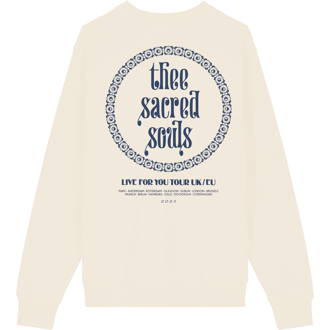 Circle Logo Crewneck (Bone)