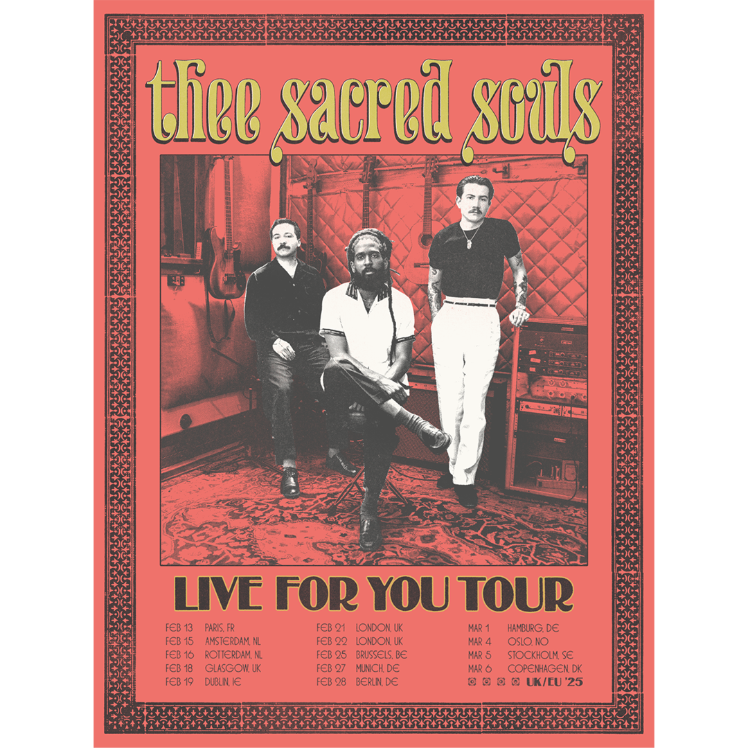 Live For You 2025 Tour Poster