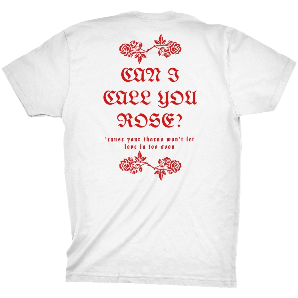 Can I Call You Rose? Tee (White)