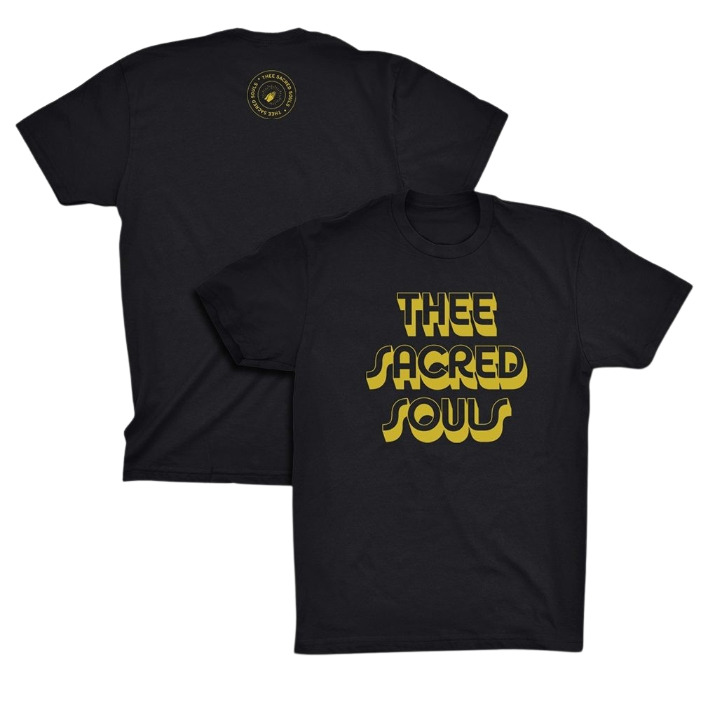 Thee Sacred Souls Stacked Logo Tee