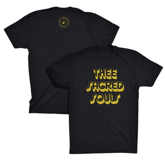 Thee Sacred Souls Stacked Logo Tee